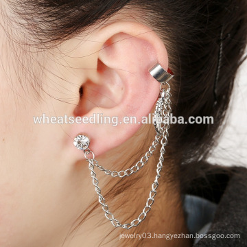 Yiwu China supplier factory multi layered earring models long drop earrings